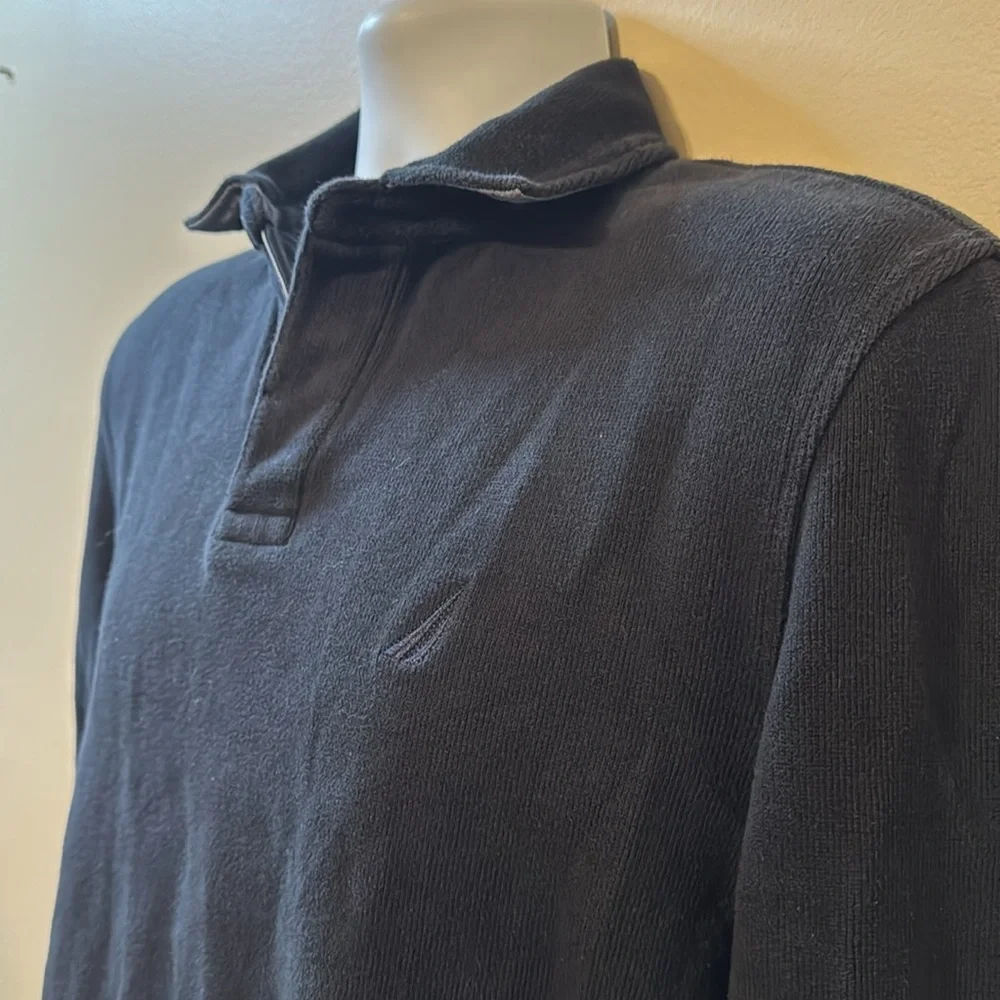 NAUTICA 1/4 Zip pullover   Size Medium - Picture 3 of 11